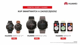 Jesienna oferta: smartwatche Huawei, w tym Watch GT 2 Pro, w atrakcyjnych cenach