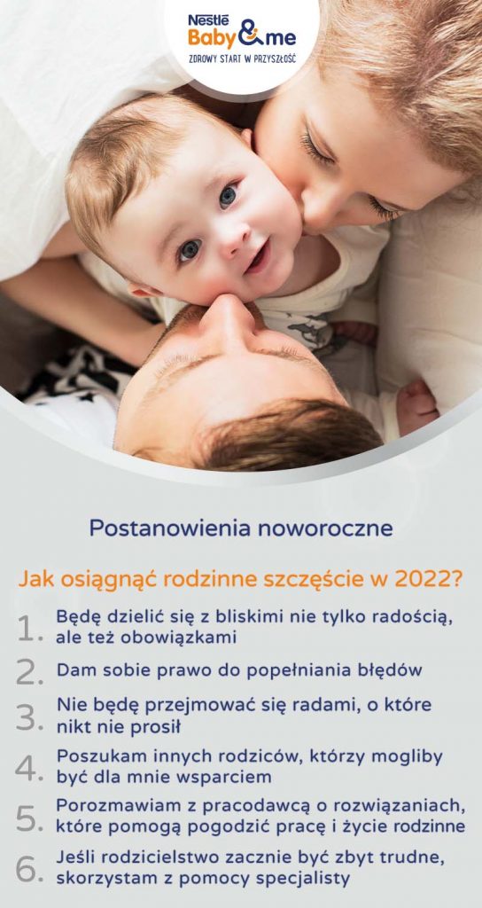 Postanowienia noworoczne dla rodziców. Co warto sobie obiecać?